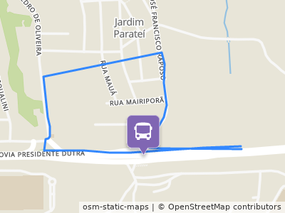 Mapa da parada