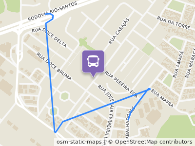 Mapa da parada