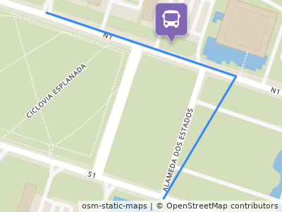 Mapa da parada