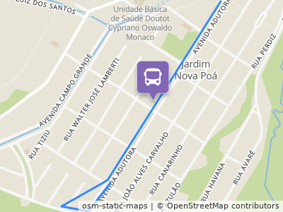 Mapa da parada