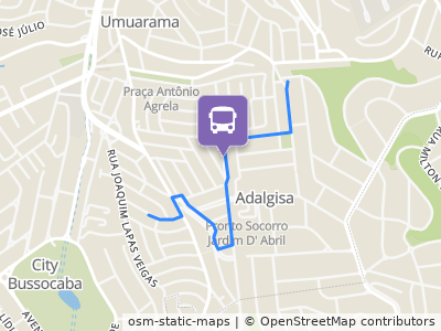 Mapa da parada
