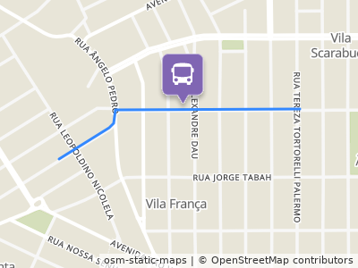 Mapa da parada