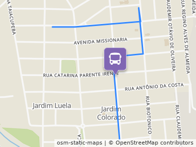 Mapa da parada
