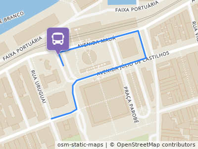 Mapa da parada