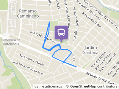 Mapa da parada
