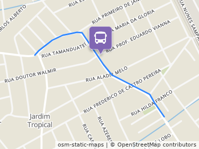 Mapa da parada