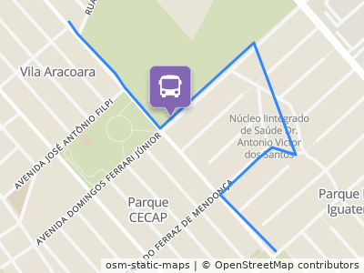 Mapa da parada