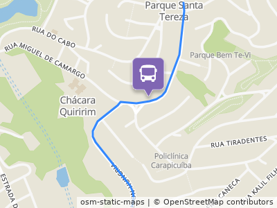 Mapa da parada