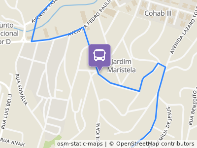 Mapa da parada