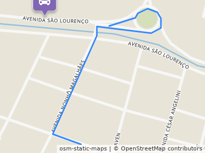 Mapa da parada
