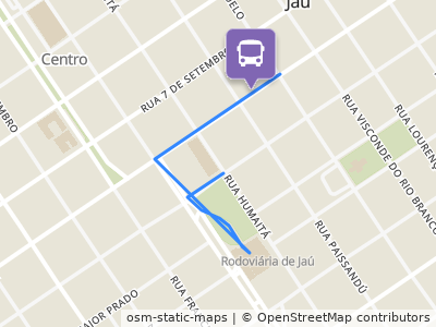 Mapa da parada