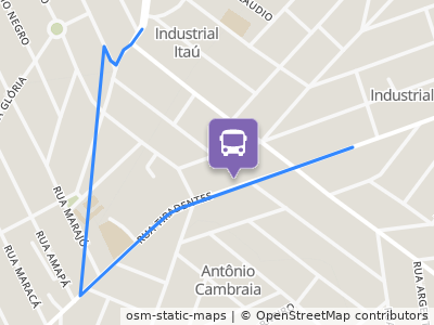 Mapa da parada