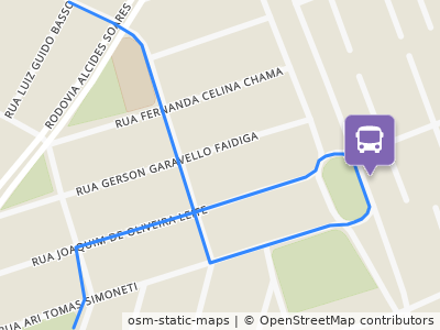 Mapa da parada