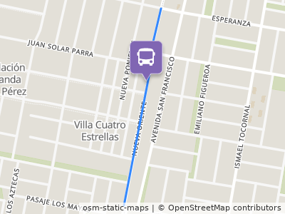 Mapa da parada