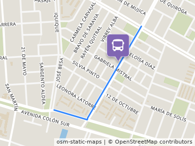Mapa da parada