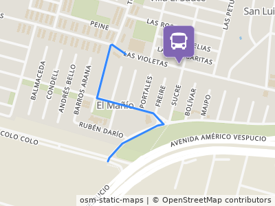 Mapa da parada