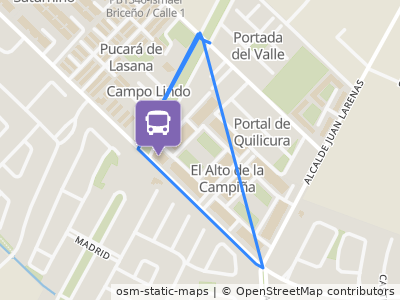 Mapa da parada