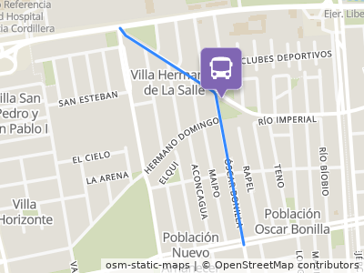 Mapa da parada