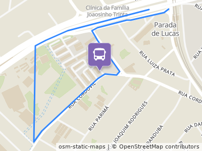 Mapa da parada