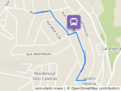 Mapa da parada