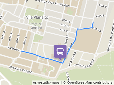 Mapa da parada