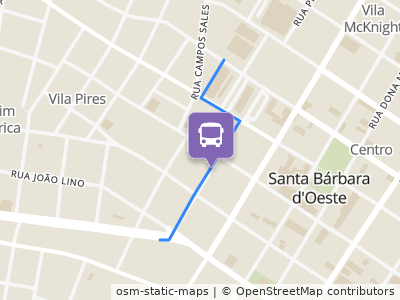 Mapa da parada