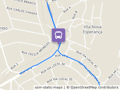 Mapa da parada