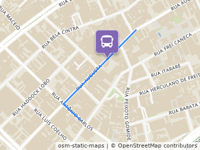 Mapa da parada