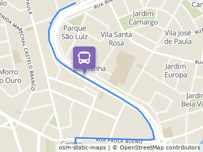 Mapa da parada