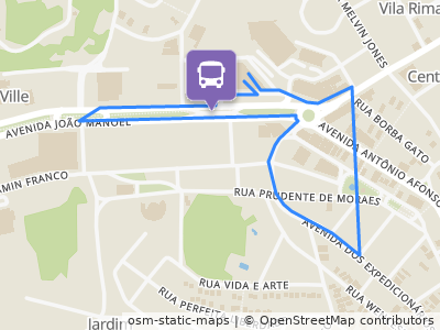 Mapa da parada