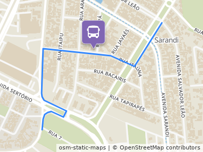 Mapa da parada