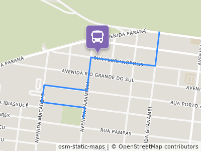 Mapa da parada