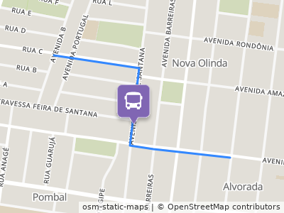 Mapa da parada