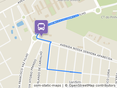 Mapa da parada