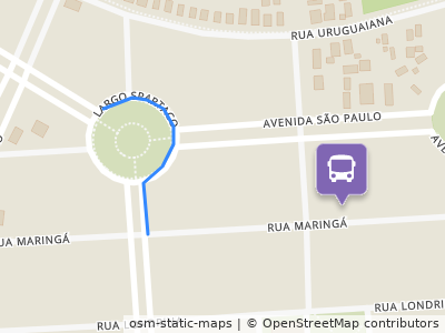 Mapa da parada