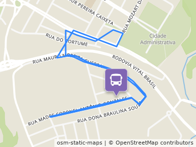 Mapa da parada