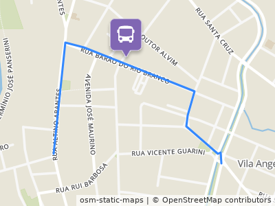 Mapa da parada