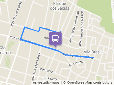 Mapa da parada