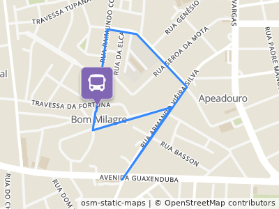 Mapa da parada