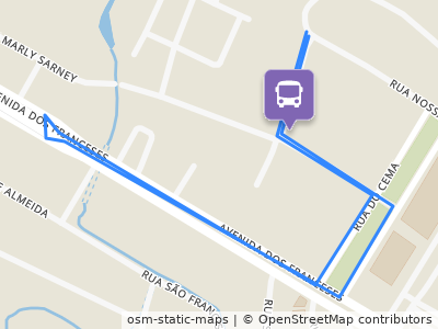 Mapa da parada
