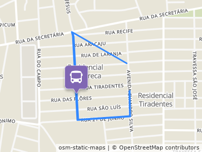 Mapa da parada