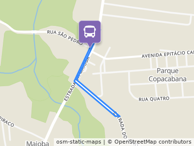 Mapa da parada