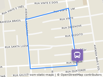 Mapa da parada