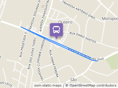 Mapa da parada