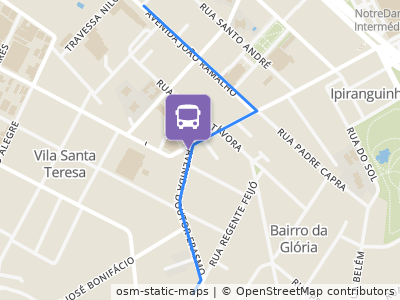 Mapa da parada