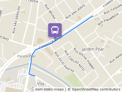 Mapa da parada