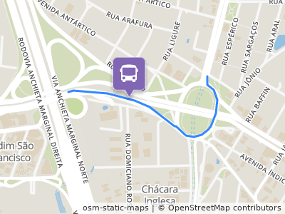 Mapa da parada