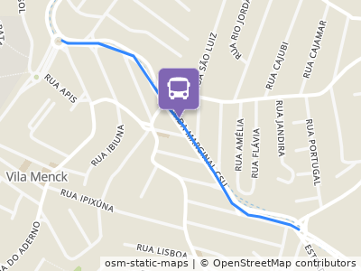 Mapa da parada