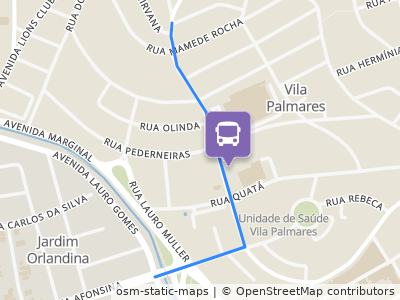 Mapa da parada