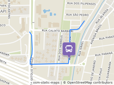 Mapa da parada